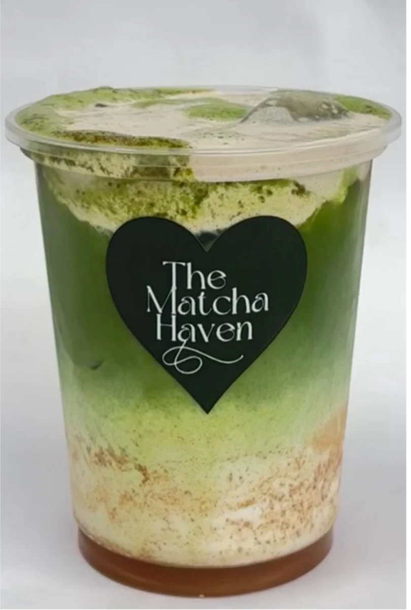 Layered matcha
